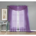 thumbnail image 2 of Sheer Elegance Curtain Panel Pairs, 2 of 4