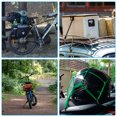 thumbnail image 6 of Uxcell Bungee Cargo Net 3 Pack Elastic Motorcycle Luggage Straps 15.7" x 15.7" Black, 6 of 6