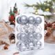 thumbnail image 1 of Xihbxyly Adornos para Árbol de Navidad, Bolas de Pet de Colores, Vibrantes Adornos Colgantes, Materiales Ecológicos, Multiusos, Fiestas, Juego de 24 Piezas, 8 Cm, 1 of 6