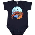 thumbnail image 3 of Inktastic Fun Fiddler Crab with Violin and Mustache Boys or Girls Baby Bodysuit, 3 of 5