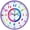 Purple, variant on Colorful Teaching Wall Clock,Kids Learning Time,Black