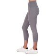 thumbnail image 2 of Reebok Women's and Women's Plus Highrise Everyday Capri Legging with 20" Inseam and Side Pockets, 2 of 4
