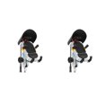 thumbnail image 1 of Recargador inalámbrico Riwesomey para motocicleta negro, 1 of 6
