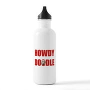 CafePress - Howdy Goldendoodle Stainless Water Bottle 1 - Stainless Steel Water Bottle, Sports Bottle, 1.0L