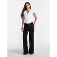 thumbnail image 2 of No Boundaries Belted Woven Trousers, 31.5" Inseam, Women's XXS-XXL, 2 of 5