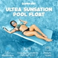 thumbnail image 2 of TRC Recreation Ultra Sunsation 2.5" Thick Foam Pool Float Mat, Marina Blue, 2 of 9