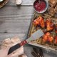 thumbnail image 5 of BBQ Grill Cleaning Brush and Scraper Wooden Handle Stainless Steel Barbecue Grill Cleaner Barbecue Brush Spatula for Outdoor Grilling Accessories Dark, 5 of 5