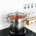 thumbnail image 4 of OULII Stainless Steel Steamer Pots for Cooking Family Use Kitchenware 1Set, 4 of 8