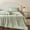 Sage Green, variant on CinYana 100% Cotton Boho Throw Blanket, Luxury Soft Bed Blanket,Sage Green Vintage Blanket, Silky Blanket for Bed Couch Sofa, Reversible Blanket with Fringes,80" x 90"(Sage Green,Queen)