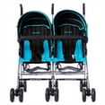Dream On Me Twin Stroller, Blue