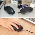 thumbnail image 6 of Lifetechs Wired Mouse Sensitive Plug Play Ergonomic Type C 3200DPI Desk Mouse for, 6 of 8