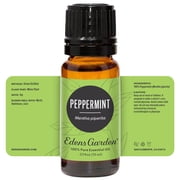 Edens Garden Peppermint Essential Oil- 100% Pure Premium Grade, Undiluted, Natural, Therapeutic, Aromatherapy, The Best for Diffuser, Candle, Laundry, Hair 10 ml (.33 fl oz)