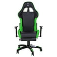 thumbnail image 2 of Nibio Destroyer Green PU  Office Gaming Chair, Special Armrest and Footrest, 2 of 5