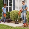 thumbnail image 3 of BLACK+DECKER LCC222 20V MAX* Lithium 10" String Trimmer & Hard Surface Sweeper + 2 Battery Combo Kit, 3 of 7