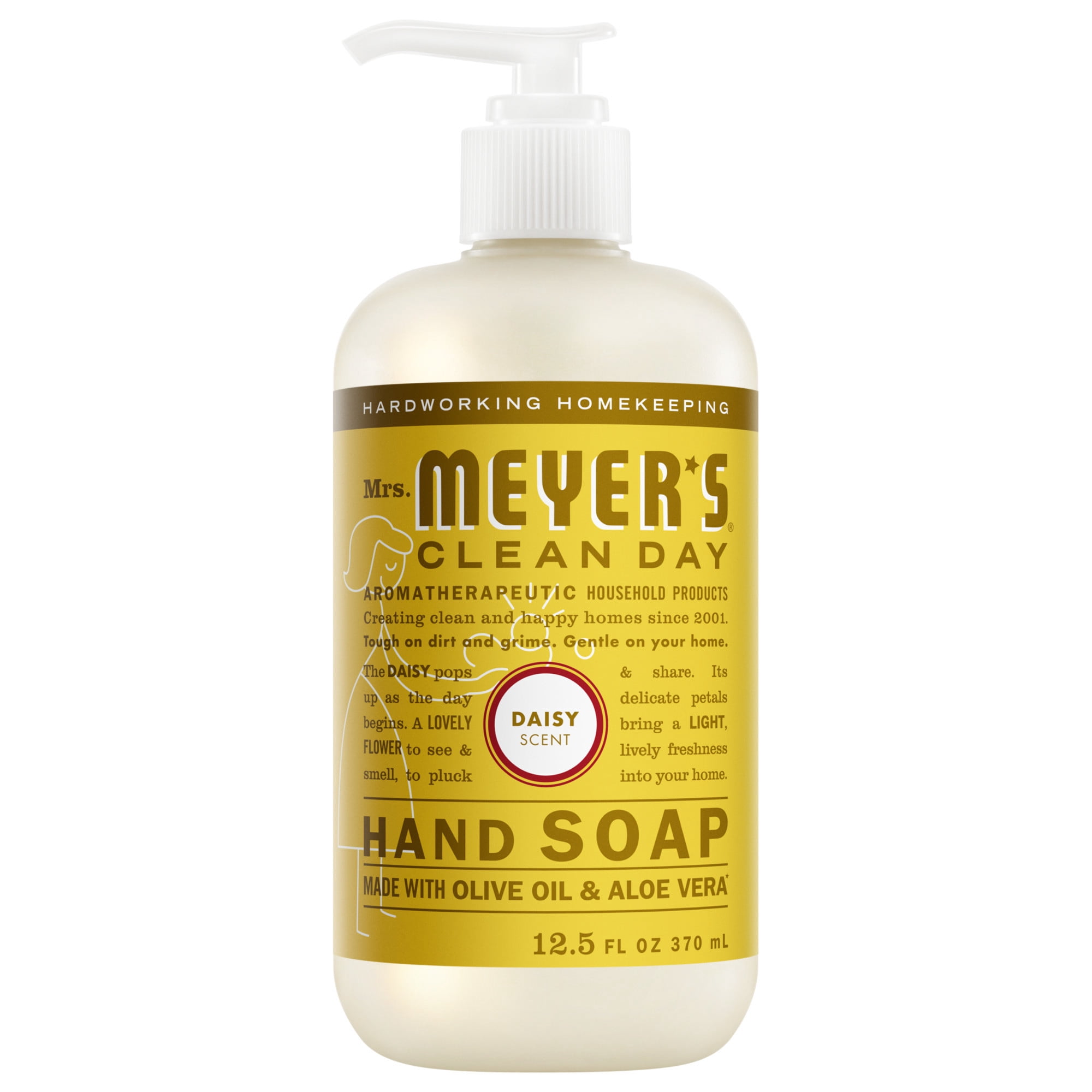 (2 pack) Mrs. Meyer’s Clean Day Hand Soap, Daisy Scent, 12.5 Fl Oz