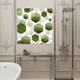 thumbnail image 4 of Wall Art Prints, Sage Green Marble Framed Canvas Prints for Bedroom Living Room Bathroom Office, Gold White Geometric Hexagon Modern Gallery Wrap Wall Art Poster for Gifts Home Decor 12"x12", 4 of 9