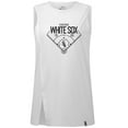 thumbnail image 2 of Women's Levelwear White Chicago White Sox Influx Home Field Tank Top, 2 of 3