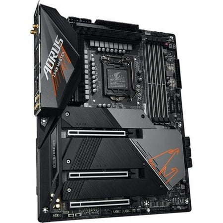 Gigabyte Z590 AORUS MASTER Z590 LGA1200 Max128GB DDR4 PCI Express ATX Motherboard