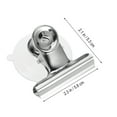 thumbnail image 4 of NUOLUX 8 Pcs Suction Cup Clip Heavy Duty Clamp Large Suction Cup for Holding Signs onto Windows, 4 of 6