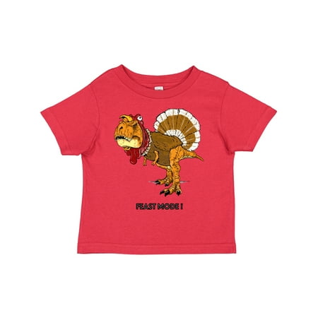 

Inktastic King of Thanksgiving Feast Mode in Orange Boys or Girls Toddler T-Shirt