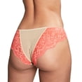 thumbnail image 2 of Panache Nina Brazilian Panty Brief (10942),Large,Leopard/Coral, 2 of 5