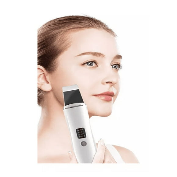 Espátulas Ultrasónicas Limpiador Facial blanco negro