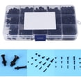 thumbnail image 2 of Kit surtido de tornillos y tuercas hexagonales de cabeza plana de acero de aleación M3 M4 M5 de 440 piezas para sujetadores de máquinas, 2 of 8