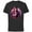 Black, variant on Disney Descendants 3 Audrey I'd Rather Be Queen - Short Sleeve Cotton T-Shirt for Adults -Customized-Red