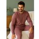 thumbnail image 2 of BELIME Pijama Hombre 2 Piezas Camiseta Manga Larga y Pantalón, Conjunto Cómodo y Suave para Dormir, 2 of 5
