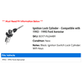 thumbnail image 2 of Ignition Lock Cylinder - Compatible with 1993 - 1995 Ford Aerostar 1994, 2 of 2