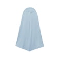 thumbnail image 5 of Odeerbi Toddler Girls Muslim Dress One-Piece Islamic Prayer Dress with Hijab Long Sleeve Round Neck Grenadine Dress with Headscarf Light Blue, 5 of 8