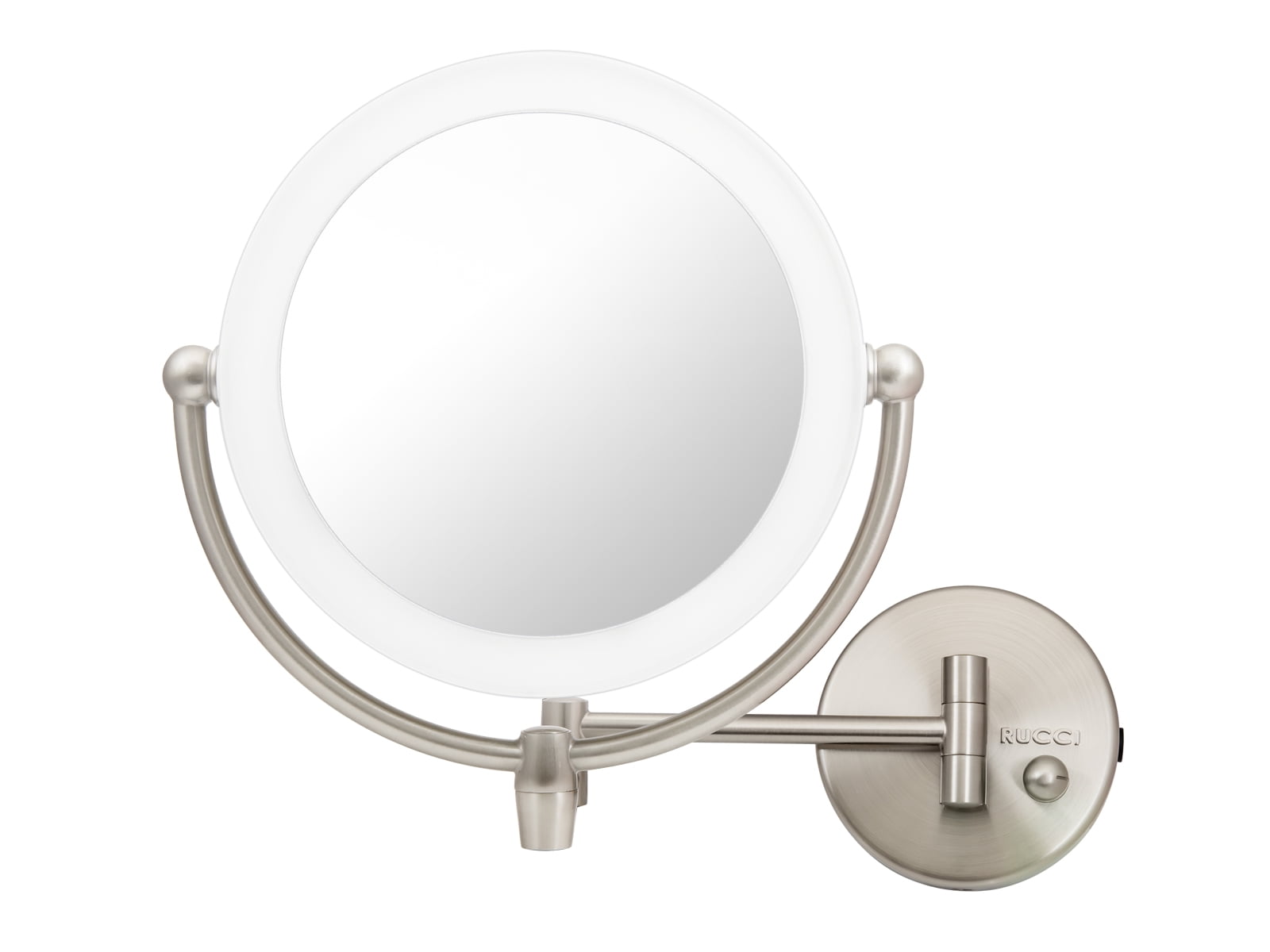 Makeup Vanity LED Lighted Wall Mount Mirror 10x/1x Mag 8.6