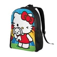 thumbnail image 2 of Hello Kitty Backpack, Travel Laptop Backpack, Water Resistant College School Computer Bag, Durable Daypack, Fit 16 Inch Notebook, 2 of 8