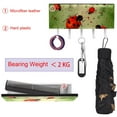 thumbnail image 5 of PhooArto Key Holder for Wall Decorative with 5 Key Hooks, Ladybugs Art Pattern Holders Wall Mount Organizer with Mail Key Rack, Self Adhesive, 5 of 7