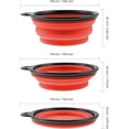 thumbnail image 3 of Cuenco Plegable de Silicona Rojo para Perros y Gatos con Mosquetón Schwanz XL Rojo 1000 ML 60014340, 3 of 5
