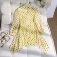 thumbnail image 6 of MEZZALL Kids Girls Dress Elegant Printed Polka Irregular Tutu Party Gown For Boho Dresses, 6 of 8