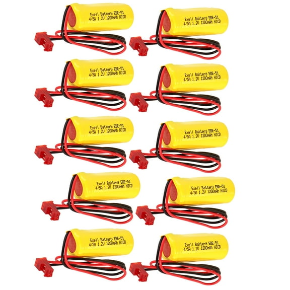 10pc Emergency Lighting Battery Lithonia LQMSW3R12277ELW ELB1210N