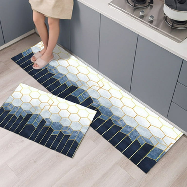KMAT Kitchen Mat Cushioned Anti-Fatigue Floor Mat Waterproof Non-Slip  Standing Mat Ergonomic Comfort Floor Mat Rug for  Home,Office,Sink,Laundry,Desk