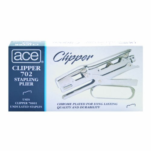 Ace Office Products ACE07020 Clipper Stapler, Lightweight, 210 Staple