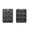 Black, variant on Eqslft 1PC Cute 3D Animal Shaped Objects Silicone Tray,12 Cavity Silicone Candy Molds For Candy Chocolate Cake Decorations,Easy Release And Stackable Storage(Dolphin)