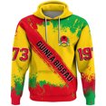thumbnail image 3 of Sudadera con capucha informal con estampado de la bandera de Guinea-Bissau, país africano, ropa de calle para vacaciones, chándal, 3 of 5