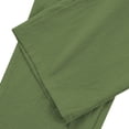 thumbnail image 6 of Stamzod Pants for Men Casual Elastic Waist Cotton Lounge Pants with Pocket Summer Vacation Beach Pants Army Green-5 M, 6 of 7