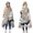 Cavalier King Charles, variant on Wearable Blanket,Bulldog Dog and Flower Florals Hooded Wearable Flannel Blanket for Adults & Teens,Winter Poncho Shawl Wrap Cape Cozy Anti-Pill,50"x60"