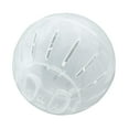 thumbnail image 2 of DOLITY Dwarf Hamster Exercise Ball Cute 4 inch Transparent Running Wheel for Increasing White, 2 of 9