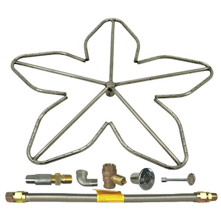 Spotix Hpc Penta Fire Pit Burner Kit 30 Hc Match Light