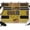 Mustard, Chocolate, Tan, Black, variant on 10x8ft Photo Backdrop, Animal Fur Print Soft Polyester Backdrop Curtains Photography Backdrops, Yellow Grey Giraffe Zebra Striped Abstract Brushed Background for Photoshoots Studio Video Portrait