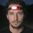 thumbnail image 2 of Ozark Trail Mini LED Headlamp, 25 Lumens, Battery Powered, Red, 2 of 9