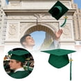 thumbnail image 1 of BotaniNest 2026 Graduation Cap With Tassel For Adults Square Top Hat For College And Doctoral Celebrations, 1 of 7