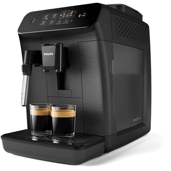 Restored Philips 800 Fully Automatic Espresso Machine, Black | 2 Recipes | EP0820/04 (Refurbished)