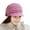Pink, variant on Womens Winter Beanie Warm Knitted Slouchy Wool Hats Cap with Visor